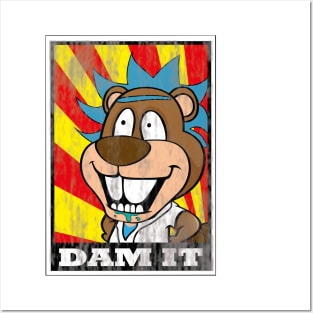 DAM IT BEAVER Posters and Art